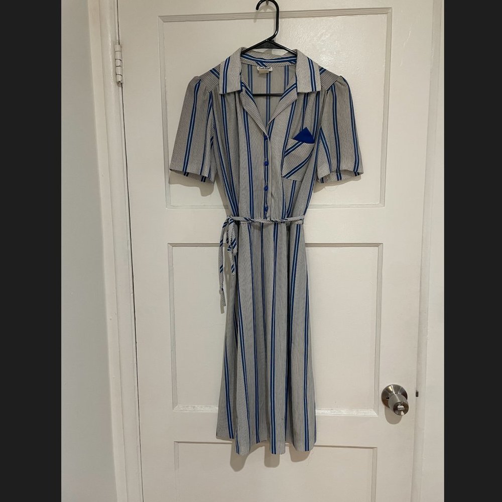 Vintage late 70s/early 80s Midi Dress